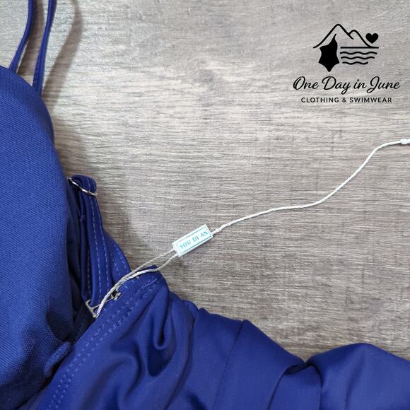 You Di An V Neck Tummy Control One Piece Swimsuit Size L - Picture 2 of 5